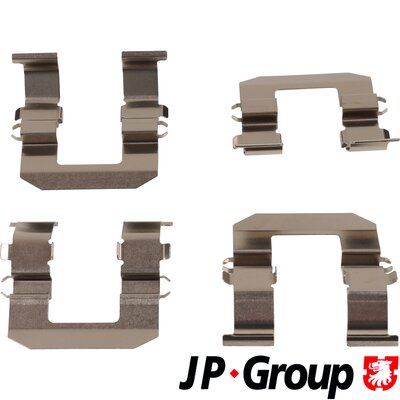 Accessory Kit, disc brake pad JP GROUP 6364002510