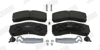 Brake Pad Set, disc brake JURID 2924605390