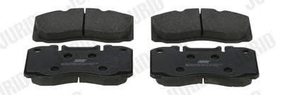 Brake Pad Set, disc brake JURID 2937409560