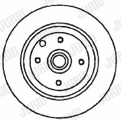 JURID 561530JC Brake Disc