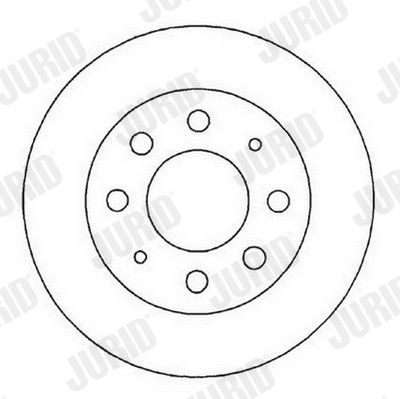 JURID 561824JC Brake Disc
