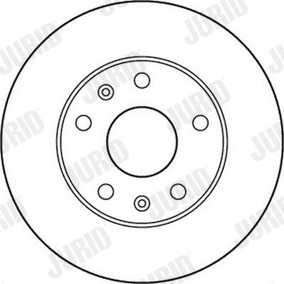 JURID 562153JC Brake Disc