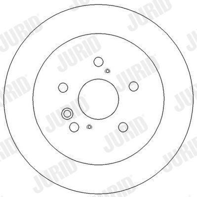 JURID 562276JC Brake Disc
