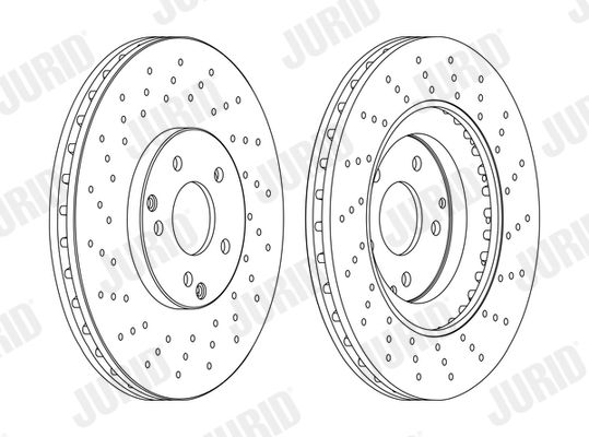 JURID 562354JC-1 Brake Disc