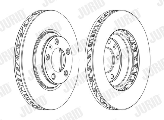 JURID 562360JC-1 Brake Disc