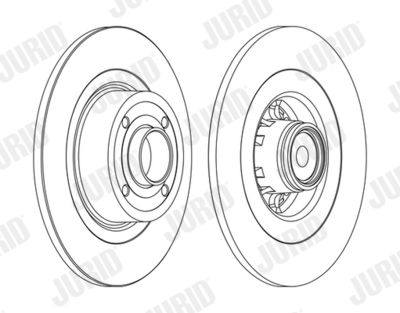 Brake Disc JURID 562379J-1