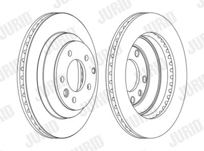 Brake Disc JURID 562393JC-1
