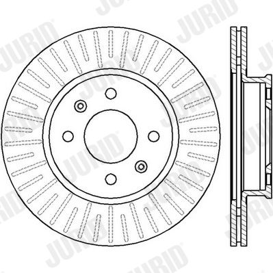 Brake Disc JURID 562427JC