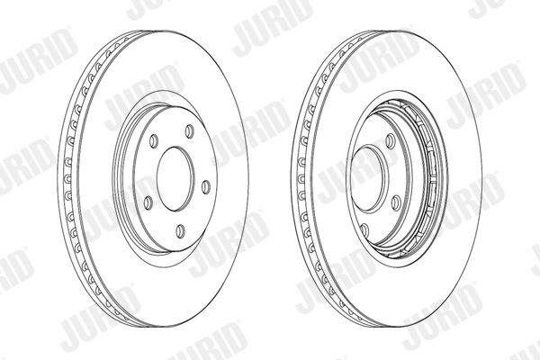 JURID 562465JC Brake Disc