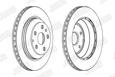 Brake Disc JURID 562513JC