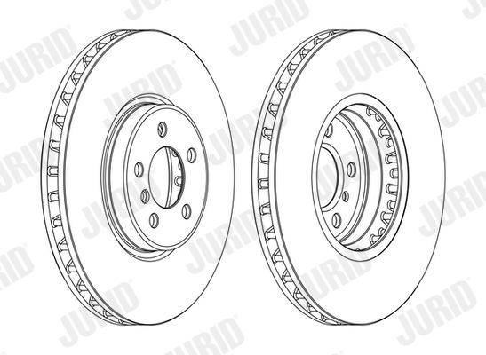 JURID 562522JC-1 Brake Disc