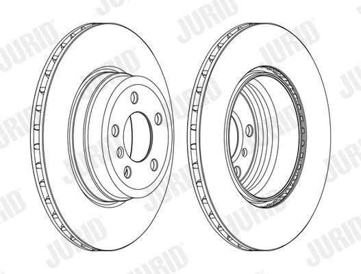 JURID 562523JC-1 Brake Disc