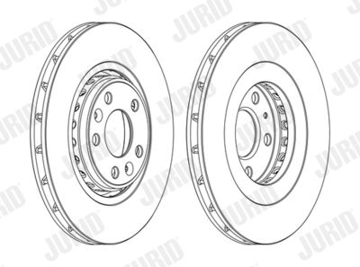 Brake Disc JURID 562596JC-1