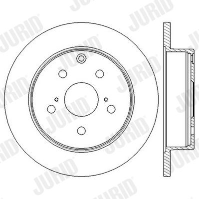 Brake Disc JURID 562601JC