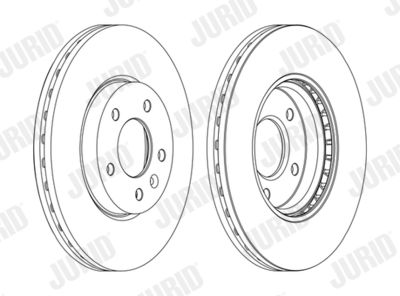 Brake Disc JURID 562631JC-1