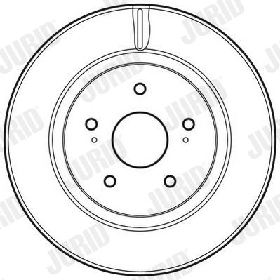 Brake Disc JURID 562632JC