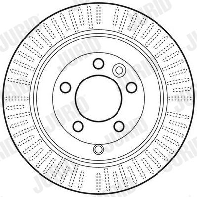 JURID 562653JC Brake Disc