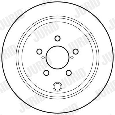 JURID 562660JC Brake Disc