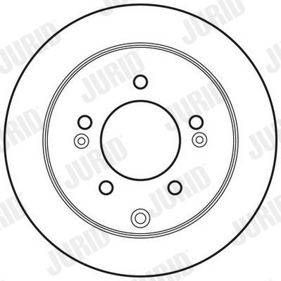 JURID 562686JC Brake Disc