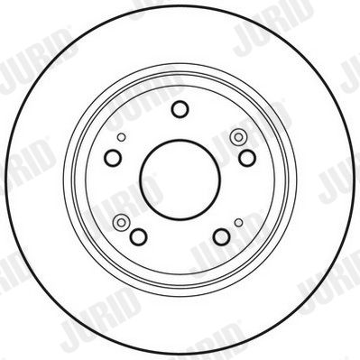 JURID 562687JC Brake Disc