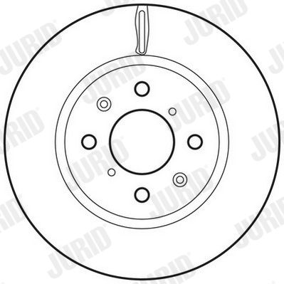 JURID 562694JC Brake Disc