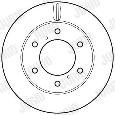 Brake Disc JURID 562695JC