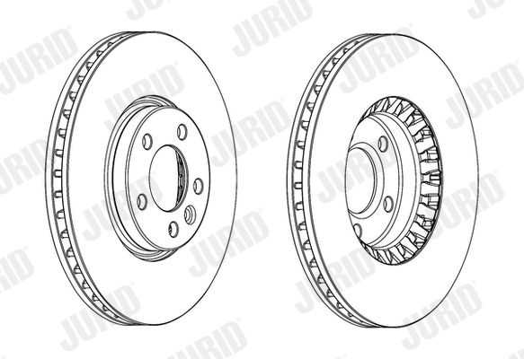 JURID 562739JC-1 Brake Disc
