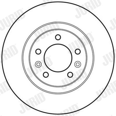 JURID 562762JC Brake Disc