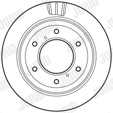 JURID 562777JC Brake Disc