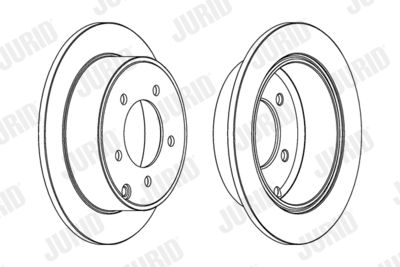 Brake Disc JURID 562857JC