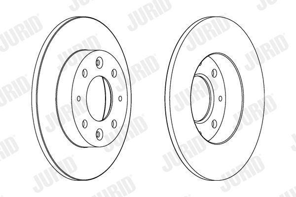 JURID 562865JC Brake Disc