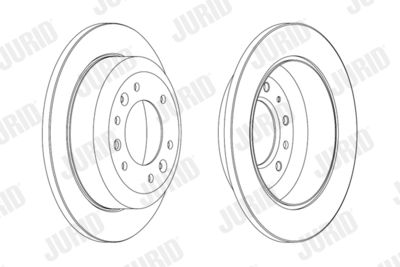 Brake Disc JURID 562869JC