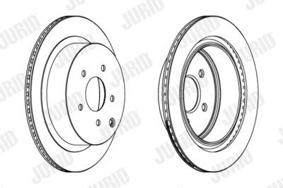 Brake Disc JURID 562871JC
