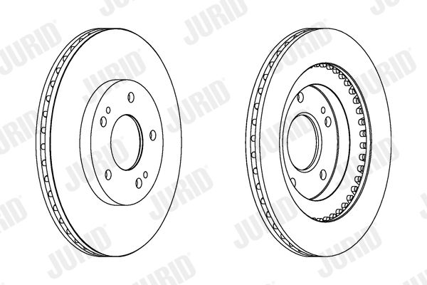JURID 562875JC Brake Disc