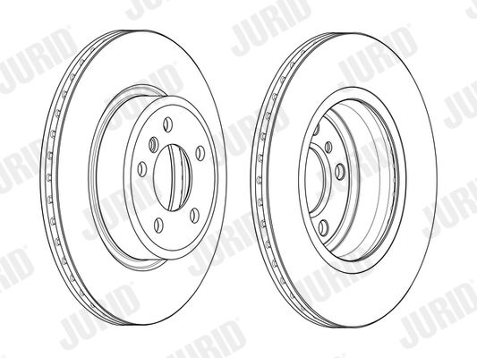 JURID 562889JC Brake Disc