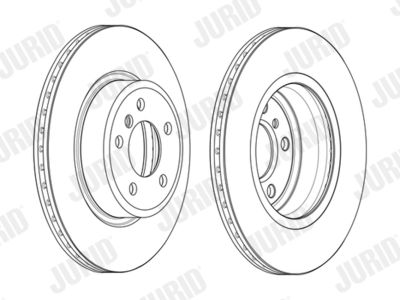 Brake Disc JURID 562889JC