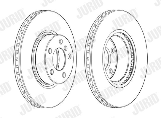JURID 562891JC-1 Brake Disc
