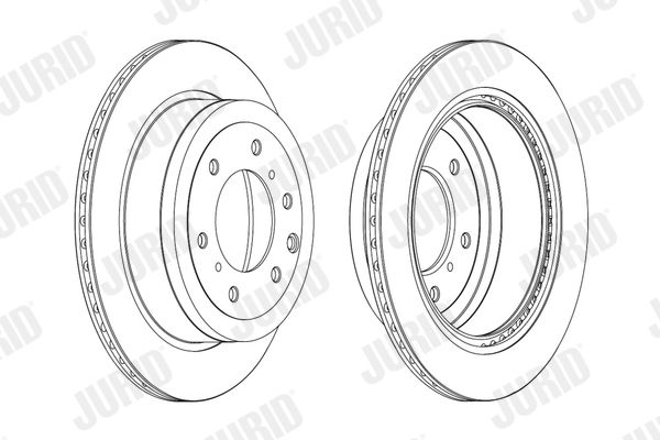 JURID 562914JC Brake Disc