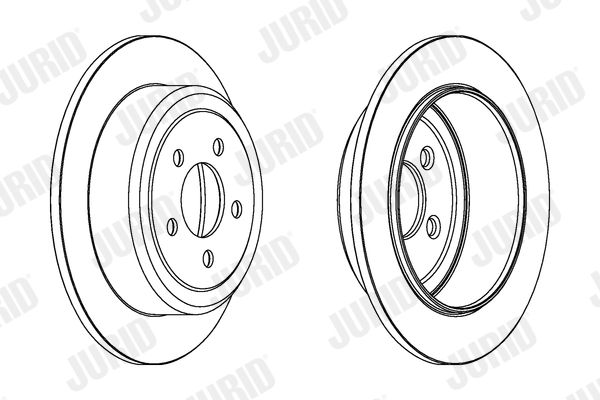 JURID 562917JC Brake Disc
