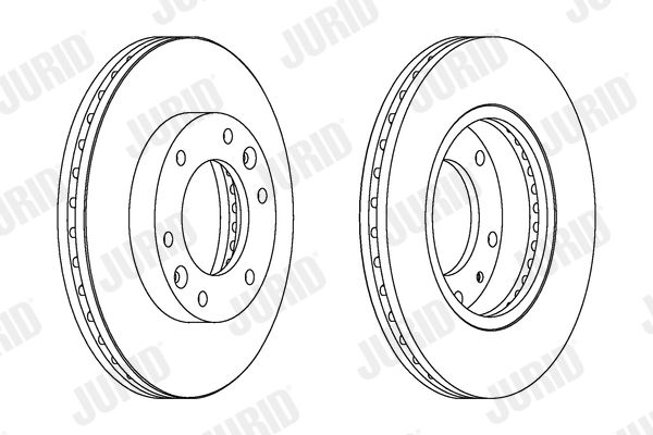 JURID 562918JC Brake Disc