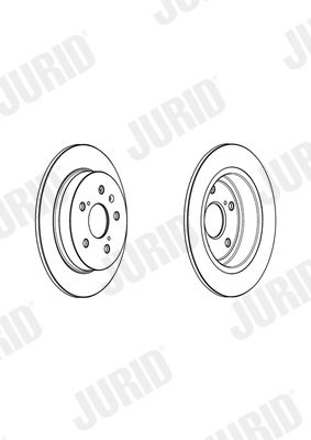 Brake Disc JURID 562967JC