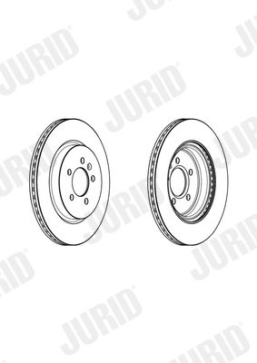 JURID 562975JC Brake Disc