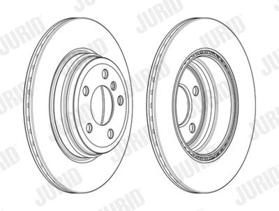 Brake Disc JURID 562980JC