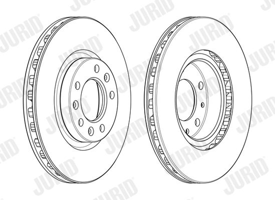 JURID 562991JC-1 Brake Disc