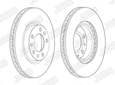 Brake Disc JURID 562992JC