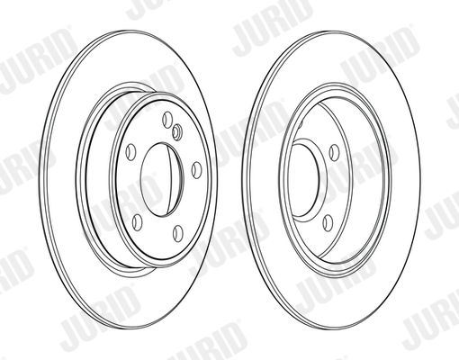 JURID 562995JC Brake Disc