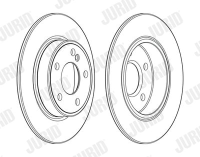Brake Disc JURID 562995JC