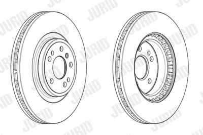 Brake Disc JURID 563002JC-1