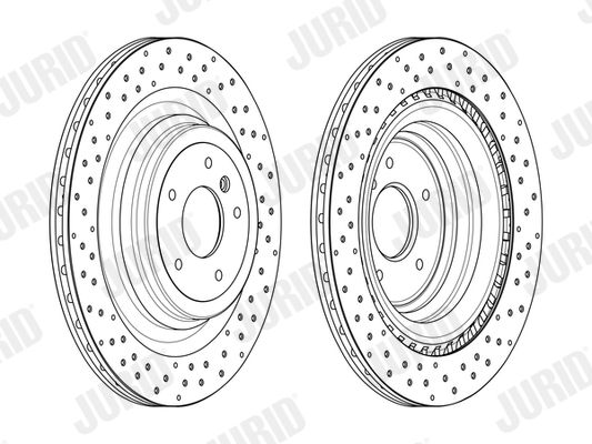 JURID 563017JC Brake Disc