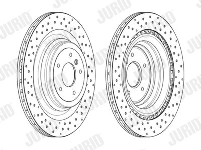 Brake Disc JURID 563017JC